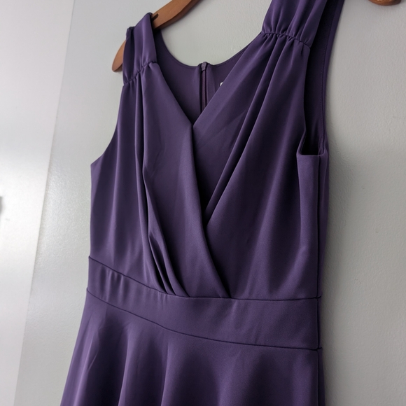 Grace Karin Purple Midi Dress - Picture 3 of 5